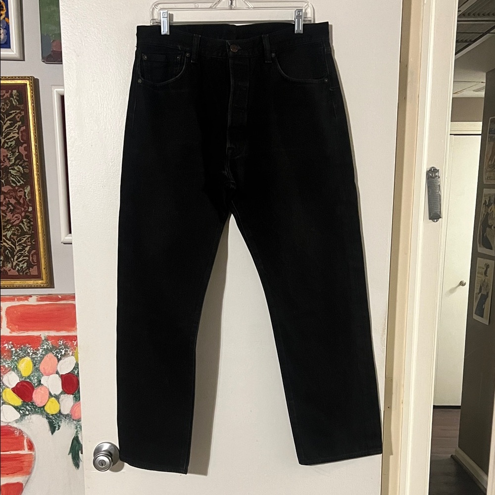 Levi’s mens 501 button fly jeans